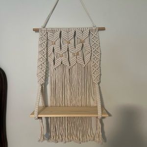 Macrame Hanging Shelf